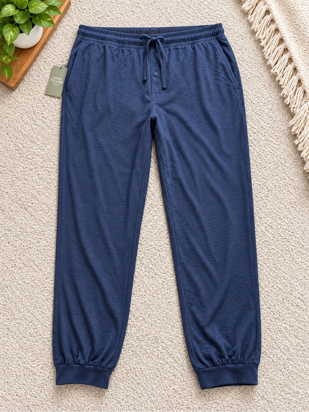 Goodfellow & Co Navy Drawstring Joggers
